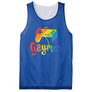 Gaymer Gift Lgbt Pride Gay Gamer Rainbow Flag Gift Mesh Reversible Basketball Jersey Tank