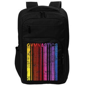 Gymnastics Gymnast Lover Cheerleading Aerobics Acrobatics Impact Tech Backpack