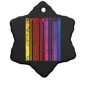 Gymnastics Gymnast Lover Cheerleading Aerobics Acrobatics Ceramic Star Ornament