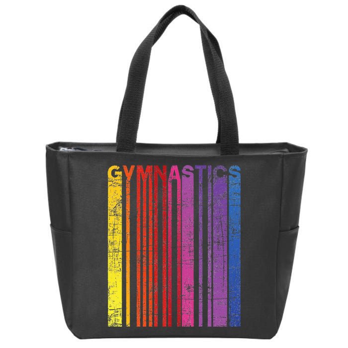 Gymnastics Gymnast Lover Cheerleading Aerobics Acrobatics Zip Tote Bag