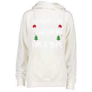 Gonna Go Lay Under The Tree Christmas Funny Xmas Pajama Gift Womens Funnel Neck Pullover Hood