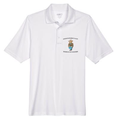 God Grant Me The Serenity To Accept The Vibes Men's Origin Performance Pique Polo