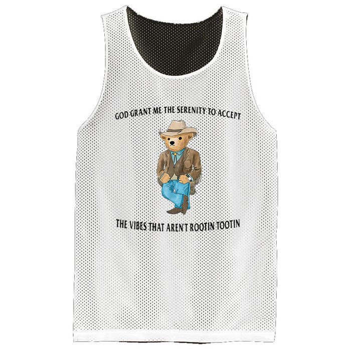 God Grant Me The Serenity To Accept The Vibes Mesh Reversible Basketball Jersey Tank