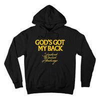 Gods Got My Back Shadrach Meshach Abedne Tall Hoodie