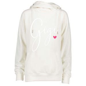 Gigi Grandma MotherS Day Christmas Birthday Gift Womens Funnel Neck Pullover Hood