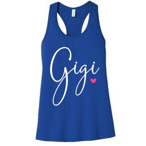 Gigi Grandma MotherS Day Christmas Birthday Gift Women's Racerback Tank