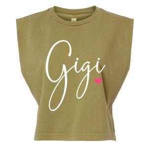 Gigi Grandma MotherS Day Christmas Birthday Gift Garment-Dyed Women's Muscle Tee