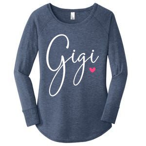 Gigi Grandma MotherS Day Christmas Birthday Gift Women's Perfect Tri Tunic Long Sleeve Shirt