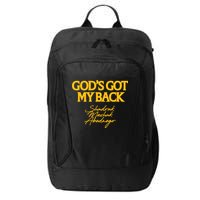 God’S Got My Back Shadrach Meshach Abednego City Backpack