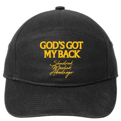 God’S Got My Back Shadrach Meshach Abednego 7-Panel Snapback Hat