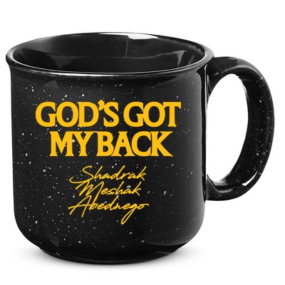 God’S Got My Back Shadrach Meshach Abednego 15oz Campfire Ceramic Mug