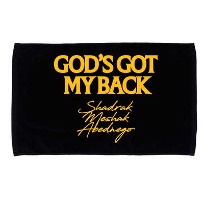 God’S Got My Back Shadrach Meshach Abednego Microfiber Hand Towel