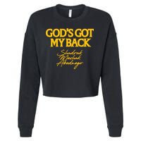 God’S Got My Back Shadrach Meshach Abednego Cropped Pullover Crew