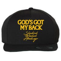 God’S Got My Back Shadrach Meshach Abednego Wool Snapback Cap