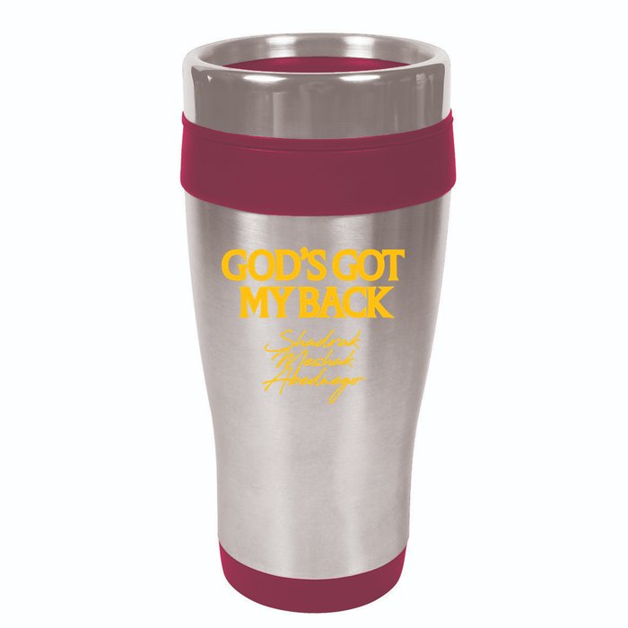 God’S Got My Back Shadrach Meshach Abednego 16oz Travel Tumbler