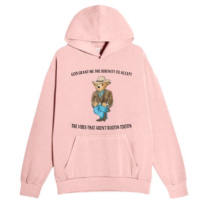 God Grant Me The Serenity To Accept The Vibes Urban Pullover Hoodie