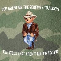 God Grant Me The Serenity To Accept The Vibes That Aren’t Rootin Tootin Legacy Tie Dye Trucker Hat
