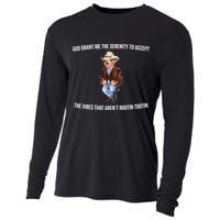 God Grant Me The Serenity To Accept The Vibes That Aren’t Rootin Tootin Cooling Performance Long Sleeve Crew