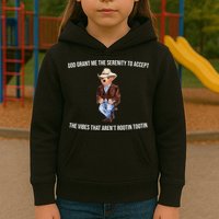 God Grant Me The Serenity To Accept The Vibes That Aren’t Rootin Tootin Kids Hoodie