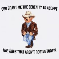God Grant Me The Serenity To Accept The Vibes That Aren’t Rootin Tootin Garment-Dyed Sweatshirt