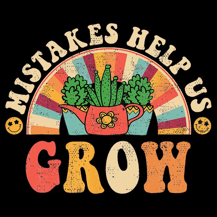Groovy Growth Mindset Positive Retro Teachers Cooling Performance Crew T-Shirt