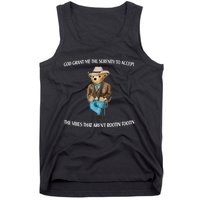 God Grant Me The Serenity To Accept The Vibes That Arent Rootin Tootin Tank Top