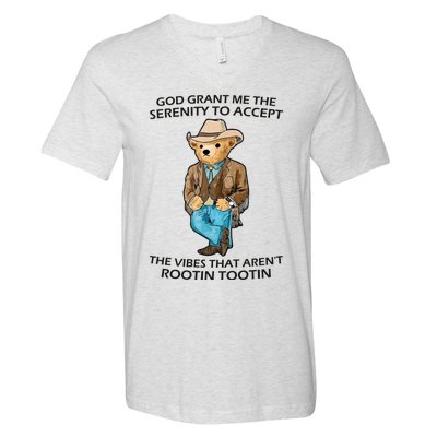 God Grant Me The Serenity To Accept The Vibes That Aren’t Rootin Tootin V-Neck T-Shirt