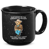God Grant Me The Serenity To Accept The Vibes That Aren’t Rootin Tootin 15oz Campfire Ceramic Mug