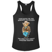God Grant Me The Serenity To Accept The Vibes That Aren’t Rootin Tootin Ladies PosiCharge Competitor Racerback Tank