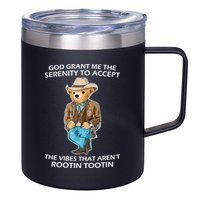 God Grant Me The Serenity To Accept The Vibes That Aren’t Rootin Tootin 12oz Stainless Steel Coffee Mug