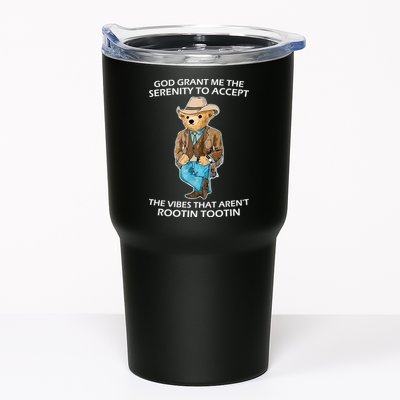 God Grant Me The Serenity To Accept The Vibes That Aren’t Rootin Tootin Tumbler