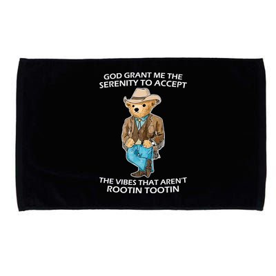 God Grant Me The Serenity To Accept The Vibes That Aren’t Rootin Tootin Microfiber Hand Towel