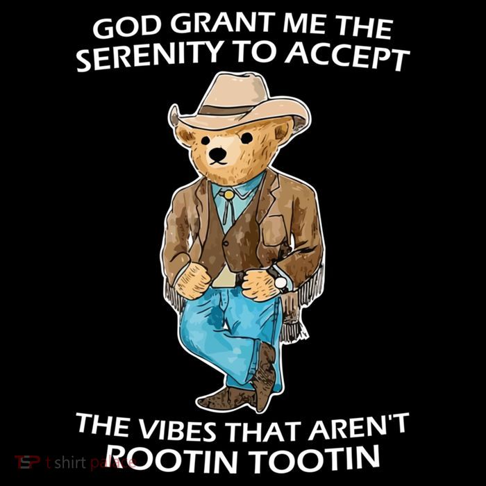 God Grant Me The Serenity To Accept The Vibes That Aren’t Rootin Tootin Visor