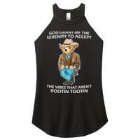God Grant Me The Serenity To Accept The Vibes That Aren’t Rootin Tootin Women's Perfect Tri Rocker Tank
