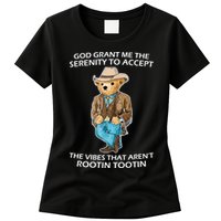 God Grant Me The Serenity To Accept The Vibes That Aren’t Rootin Tootin Womens T-Shirt