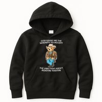 God Grant Me The Serenity To Accept The Vibes That Aren’t Rootin Tootin Kids Hoodie