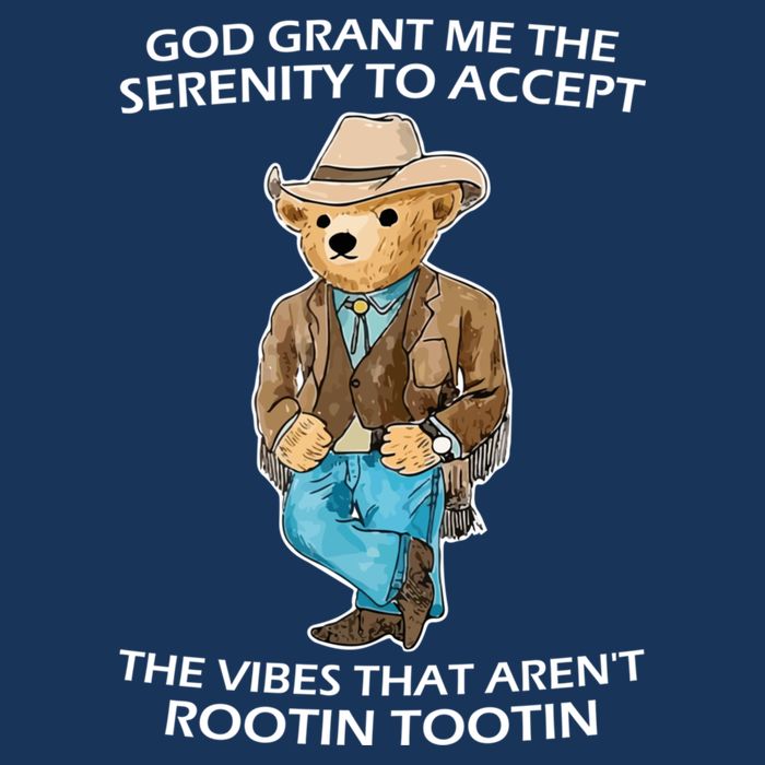 God Grant Me The Serenity To Accept The Vibes That Aren’t Rootin Tootin Infant Baby Jersey Bodysuit