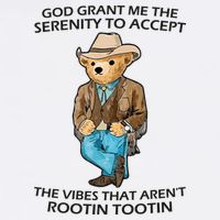 God Grant Me The Serenity To Accept The Vibes That Aren’t Rootin Tootin Garment-Dyed Sweatshirt
