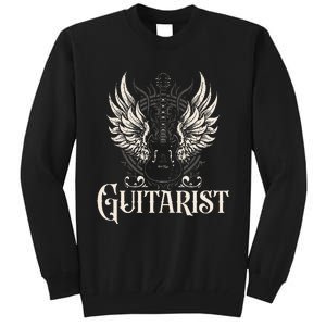 Guitarist Guitars Musician Guitar Player Tall Sweatshirt