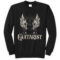 Guitarist Guitars Musician Guitar Player Tall Sweatshirt