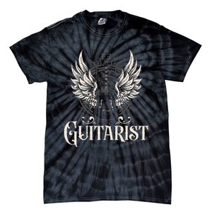 Guitarist Guitars Musician Guitar Player Tie-Dye T-Shirt