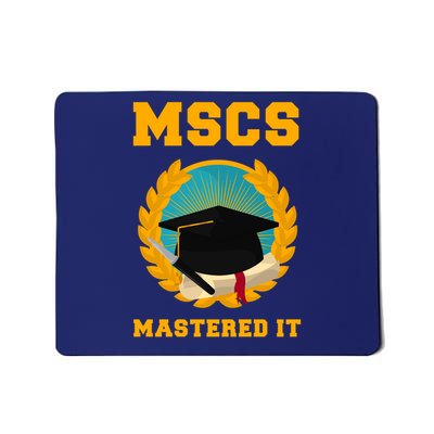 Graduation Gift MSCS Computer Science Mousepad