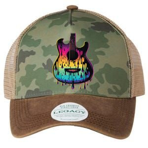 Guitar Graphic Music Lover Acoustic Guitar Player Musician Legacy Tie Dye Trucker Hat