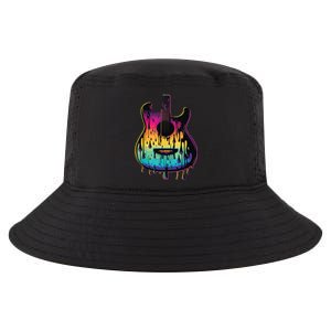 Guitar Graphic Music Lover Acoustic Guitar Player Musician Cool Comfort Performance Bucket Hat