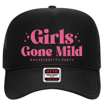 Girl Gone Mild Bachelorette Spa Slumber Bachelorette Party Trucker Hat
