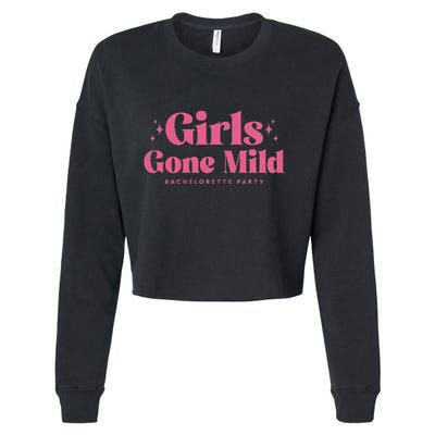 Girl Gone Mild Bachelorette Spa Slumber Bachelorette Party Cropped Pullover Crew