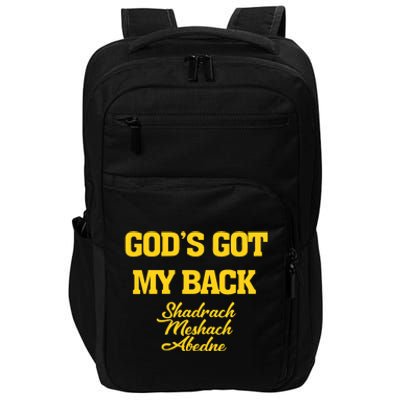 Gods Got My Back Shadrach Meshach Abedne Lake Impact Tech Backpack