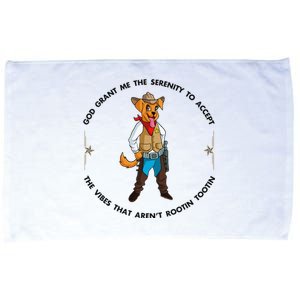 God grant me serenity to accept vibes Aren't Rootin Tootin Microfiber Hand Towel