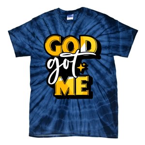 God Got Me Swag Team Cool Sneaker Matching Perfect Gift Idea Trending Tie-Dye T-Shirt