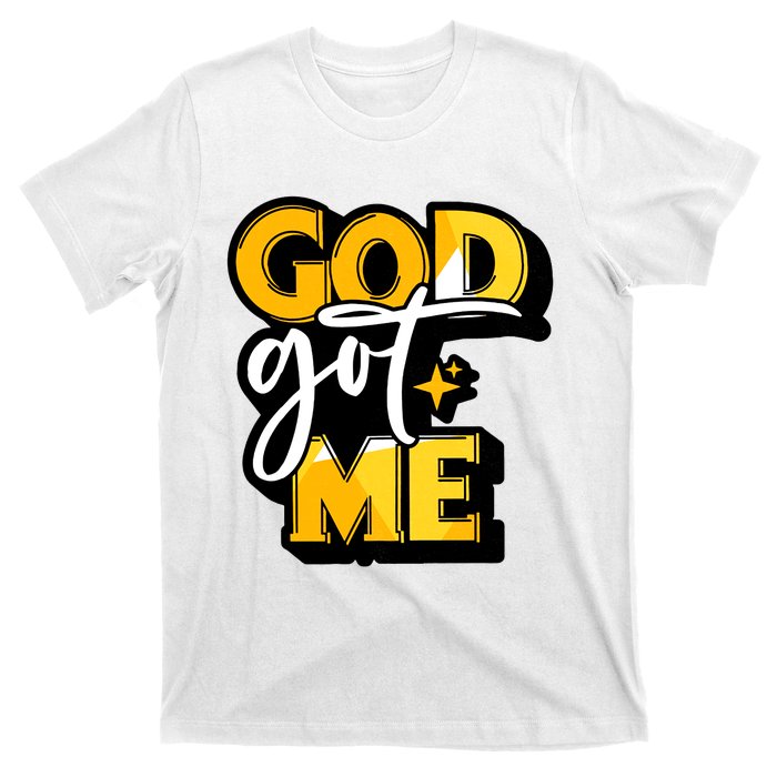 God Got Me Swag Team Cool Sneaker Matching Perfect Gift Idea Trending T-Shirt